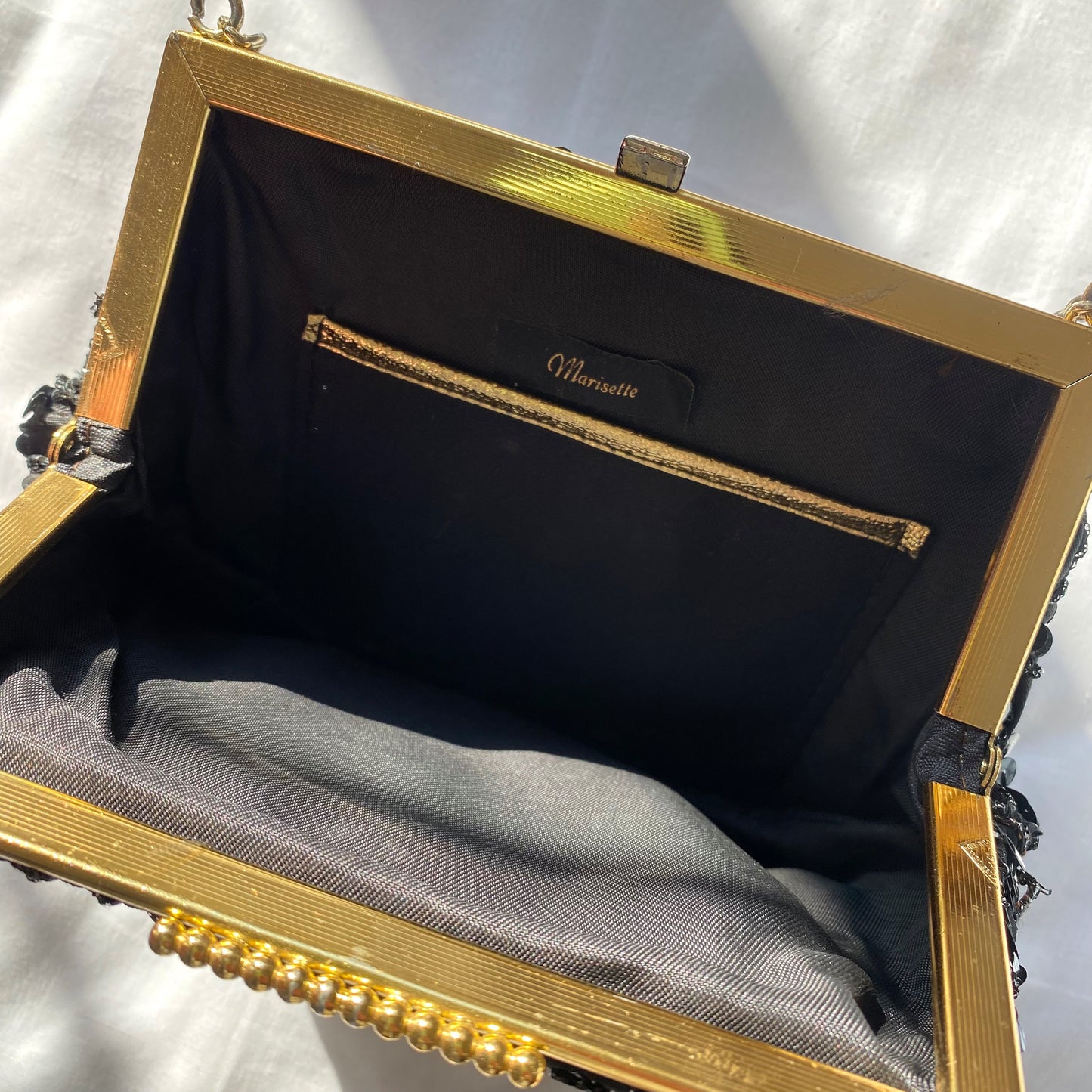Black handbag