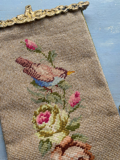 Needlepoint bell pull