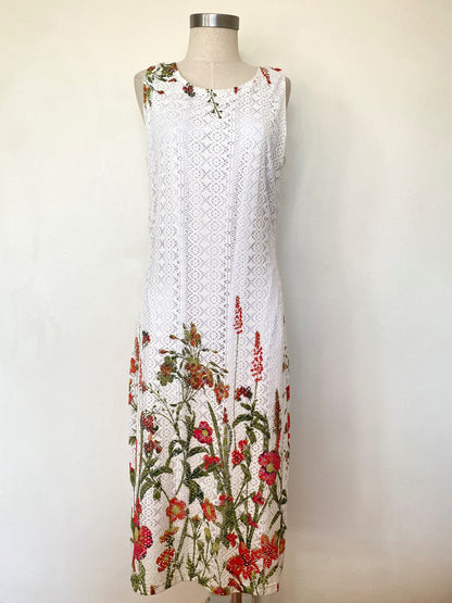 Botanical dress and jacket