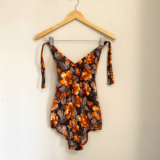 Floral one-piece