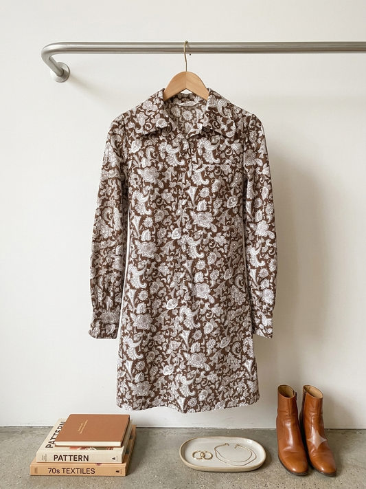 Vintage paisley dress