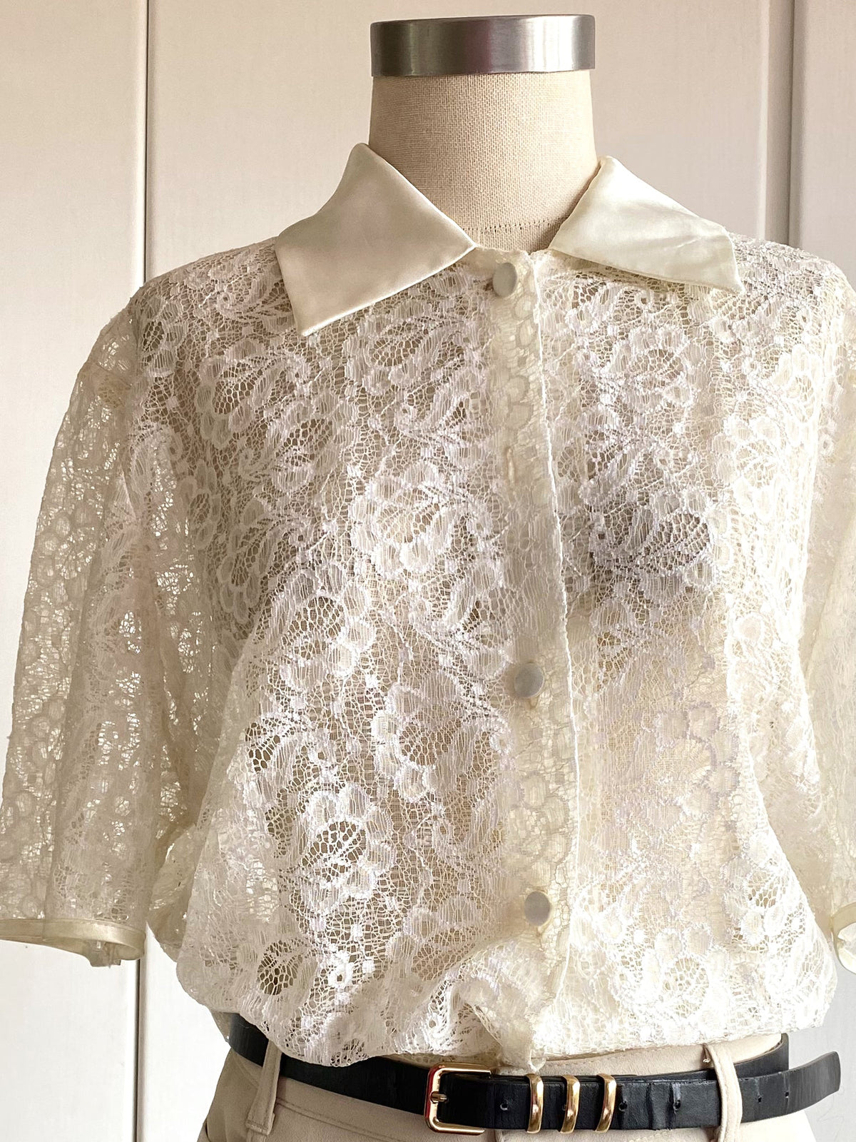 Vintage lace shirt