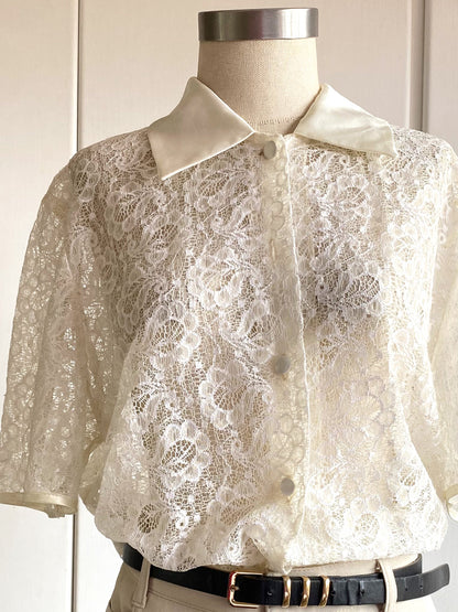 Vintage lace shirt