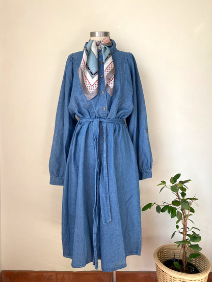 Denim dress