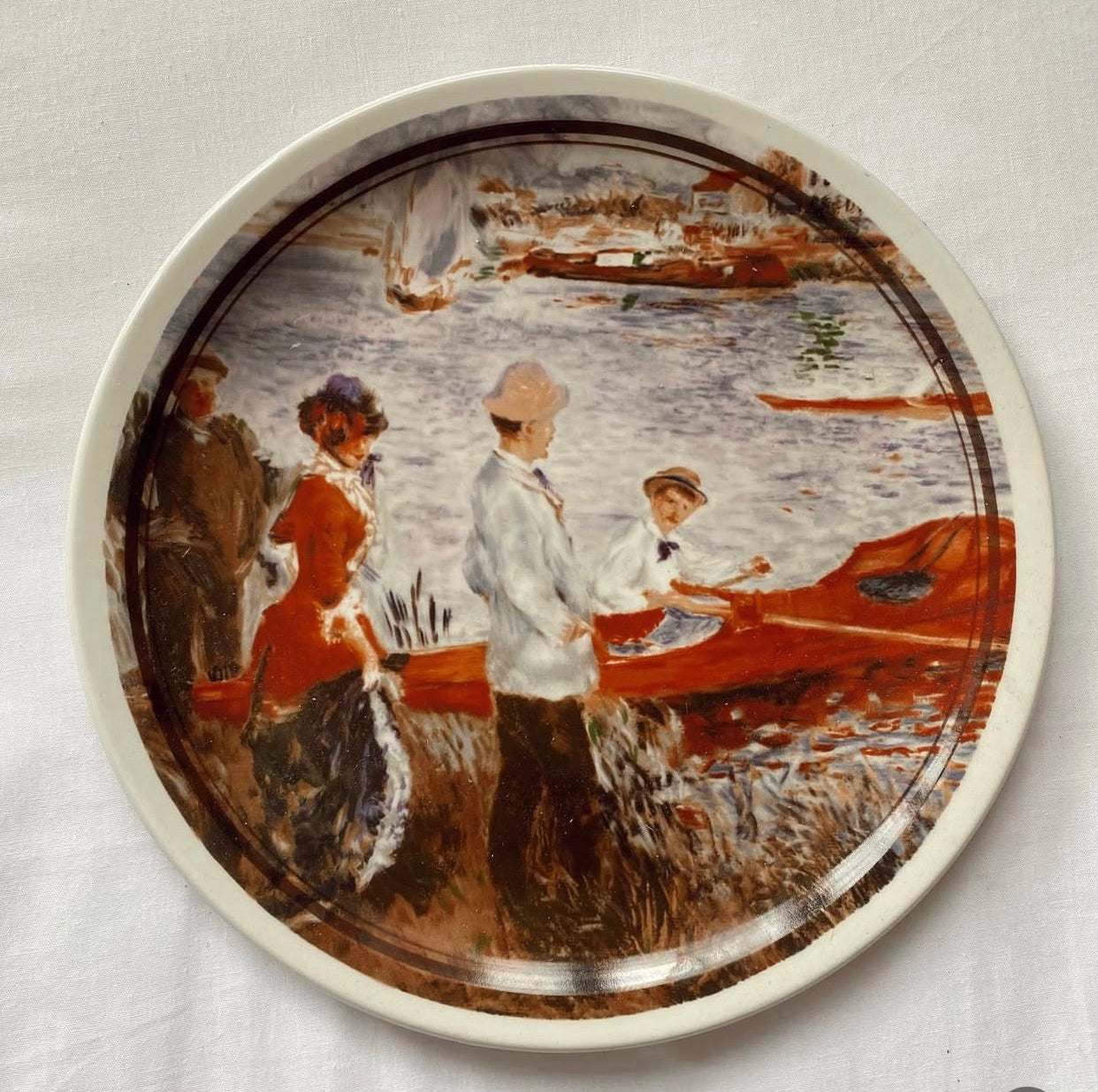 Renoir’s Oarsmen at Chatou