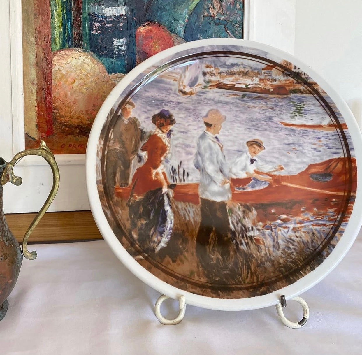 Renoir’s Oarsmen at Chatou