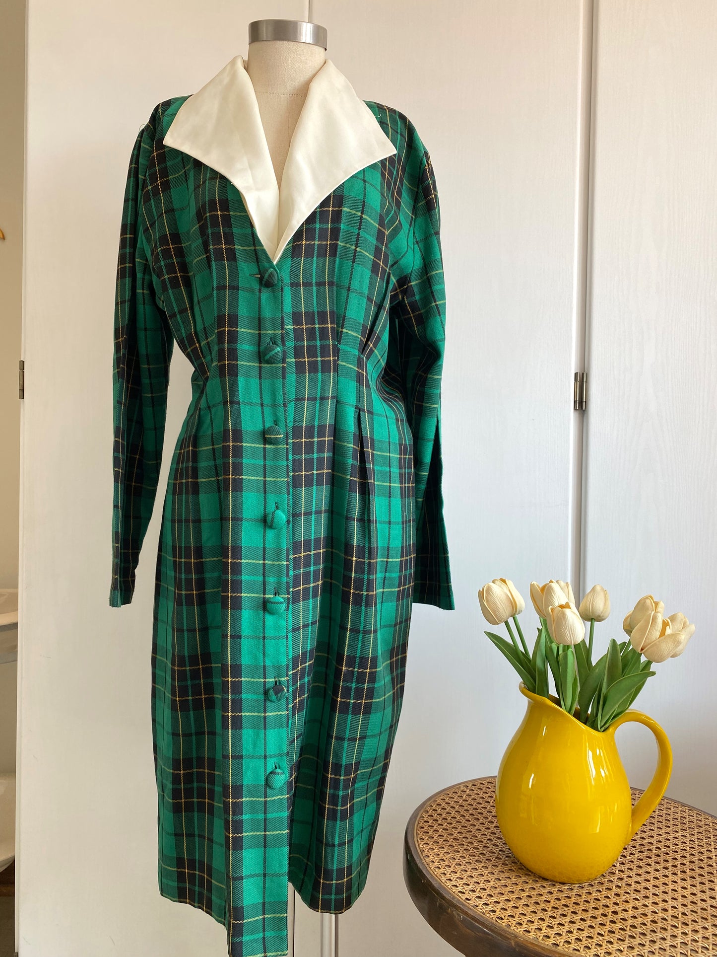 Plaid dress