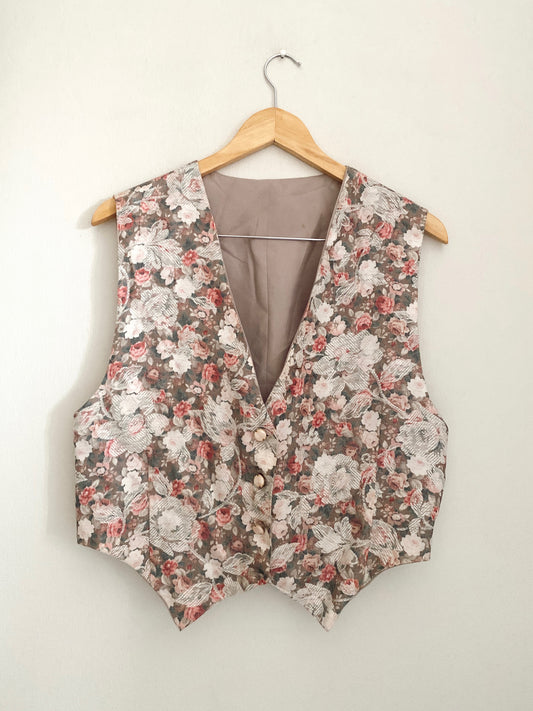 Floral waistcoat