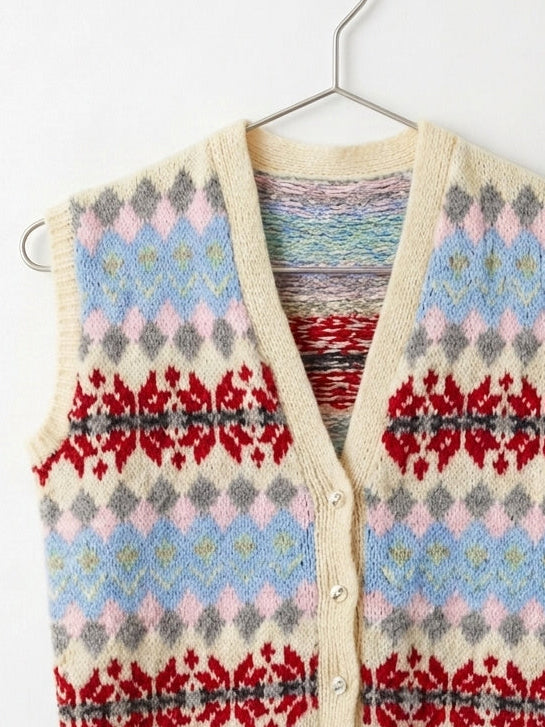 Fair Isle vest