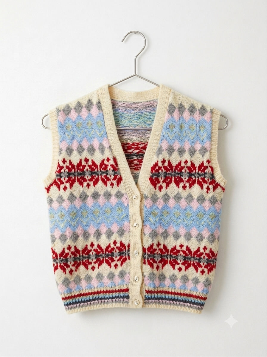Fair Isle vest
