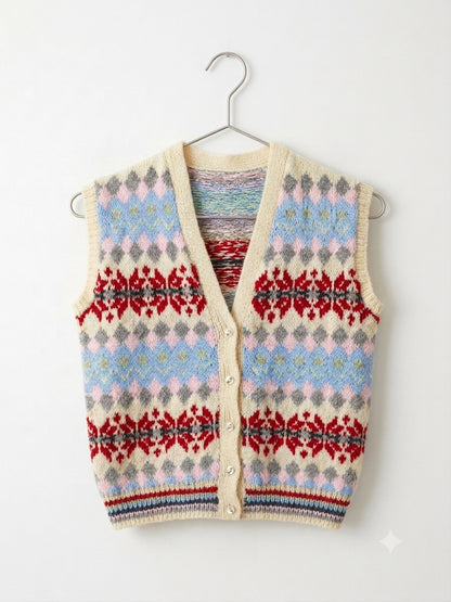 Fair Isle vest